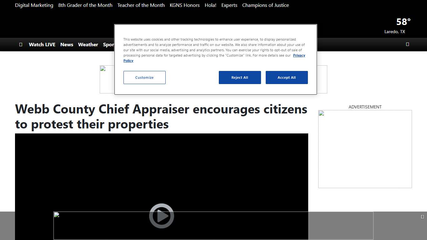 Webb County Chief Appraiser encourages citizens to protest their properties